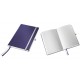 Caiet de birou A5, LEITZ Style, coperti flexibile - albastru titan, hartie crem - matematica
