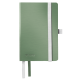 Caiet de birou A6, LEITZ Style, coperti flexibile - fistic, hartie crem - dictando