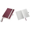 Caiet de birou A6, LEITZ Style, coperti flexibile - grena, hartie crem - matematica