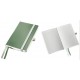 Caiet de birou A6, LEITZ Style, coperti flexibile - fistic, hartie crem - matematica
