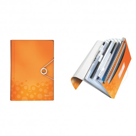 Mapa tip Proiect LEITZ Wow, PP - portocaliu metalizat