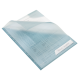 Mapa cu eticheta, 5 buc/set, LEITZ Combi File - transparent albastru