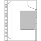 Mapa cu separatoare, 3 buc/set, LEITZ Combi File - transparent
