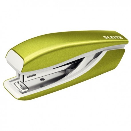 Capsator Leitz MINI 5528, 10 coli - verde metalizat