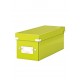 Cutie pentru 30/60 CD-uri cu carcasa Jewel/Slim, LEITZ Click & Store, carton laminat - verde