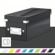 Cutie pentru 30/60 CD-uri cu carcasa Jewel/Slim, LEITZ Click & Store, carton laminat - negru