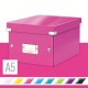 Cutie arhivare 216 x 160 x 282 mm, LEITZ Click & Store, carton laminat - roz