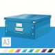 Cutie arhivare 369 x 200 x 484 mm, LEITZ Click & Store, carton laminat - albastru