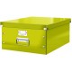 Cutie arhivare 369 x 200 x 484 mm, LEITZ Click & Store, carton laminat - verde