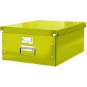 Cutie arhivare 369 x 200 x 484 mm, LEITZ Click & Store, carton laminat - verde