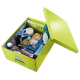 Cutie arhivare 369 x 200 x 484 mm, LEITZ Click & Store, carton laminat - verde