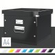 Cutie arhivare pentru 50 dosare suspendabile, LEITZ Click & Store - negru
