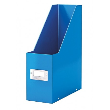 Suport vertical pentru cataloage, LEITZ Click & Store, carton laminat - albastru