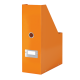 Suport vertical pentru cataloage, LEITZ Click & Store, carton laminat - portocaliu