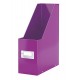 Suport vertical pentru cataloage, LEITZ Click & Store, carton laminat - mov