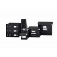 Suport vertical pentru cataloage, LEITZ Click & Store, carton laminat - negru