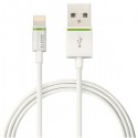 Cablu de date LEITZ Complete Lightning, port USB, 30 cm - alb