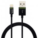Cablu de date LEITZ Complete Lightning, port USB, 30 cm - negru
