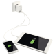 Duo-incarcator universal LEITZ Complete USB pentru perete, 12W - alb