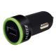 Incarcator LEITZ Complete Traveller USB pentru masina - negru