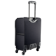 Troller LEITZ Smart Traveller, cu 4 rotile - negru