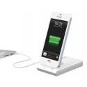 Incarcator LEITZ Complete, 3 ?n 1 cu conector Lightning pentru iPhone 5/5S/5C/6/6 Plus - alb