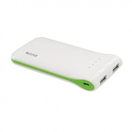 Incarcator portabil LEITZ Complete, cu USB - alb