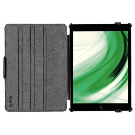 Carcasa LEITZ Complete Smart Grip, cu capac pentru iPad Air - negru