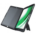Multi-carcasa LEITZ Complete, cu stativ si capac cu filtru Privacy landscape pentru iPad Air - negru