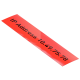 Cartus inteligent cu etichete de plastic LEITZ Icon, 12mmx10m, plastic rosu, adeziv permanent