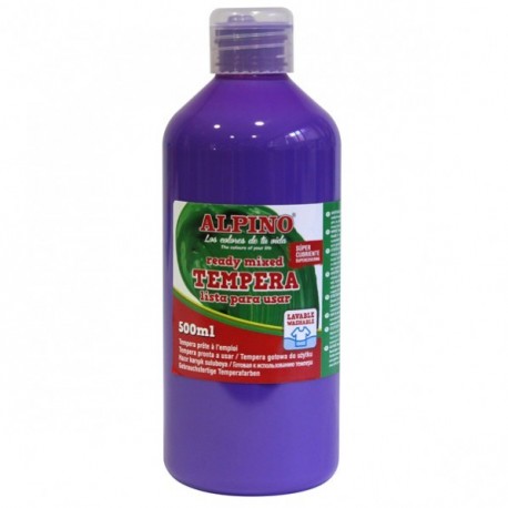 Tempera lavabila, 500ml, Alpino - mov