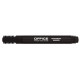 Permanent marker, varf rotund, corp plastic, Office Products - negru