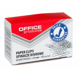 Agrafe metalice 33mm, 100/cutie, Office Products