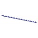 Inele plastic 8 mm, max 45 coli, 100buc/cut, Office Products - albastru