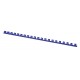 Inele plastic 10 mm, max 65 coli, 100buc/cut, Office Products - albastru