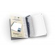 Caiet cu spirala A4+, OXFORD Essentials Collegebook, 90 file-90g/mp, 4 perf., coperta carton - dicta
