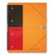 Caiet cu spirala A4+, OXFORD International Meetingbook, 80 file-80g/mp, 4 perf., coperta PP - dictan