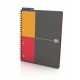 Caiet cu spirala A4+, OXFORD International Managerbook, 80 file-90g/mp, 4 perf., coperta PP - velin