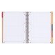 Caiet cu spirala A4+, OXFORD International Managerbook, 80 file-90g/mp, 4 perf., coperta PP - velin