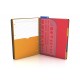 Caiet cu spirala A4+, OXFORD International Managerbook, 80 file-90g/mp, 4 perf., coperta PP - velin