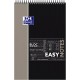 Blocnotes cu spirala A4+, OXFORD Student Easynotes, 80 file-90g/mp, 4 perf., coperta PP - mate