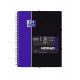 Caiet cu spirala A4+, OXFORD Student Nomadbook, 80 file-90g/mp, 4 perf., coperta PP - dictando