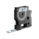 Banda Dymo D1,12mm x 7m,negru/transparent (45010)