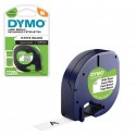 Banda Dymo LETRATAG hartie,12mm x 4m,alba