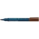 Permanent marker varf gros, rotund, SCHNEIDER 130 - Maro