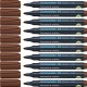 Permanent marker varf gros, rotund, SCHNEIDER 130 - Maro