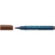 Permanent marker varf gros, rotund, SCHNEIDER 130 - Maro