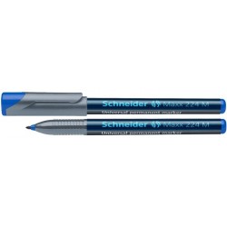 Universal permanent marker SCHNEIDER Maxx 224 M, varf 1mm - albastru