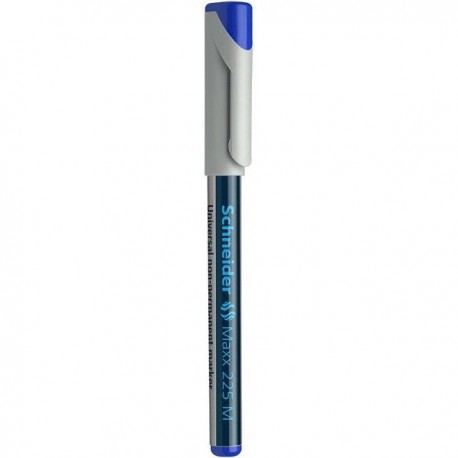 Universal non-permanent marker SCHNEIDER Maxx 225 M, varf 1mm - albastru