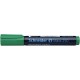 Permanent marker SCHNEIDER Maxx 250, varf tesit 2+7mm - verde